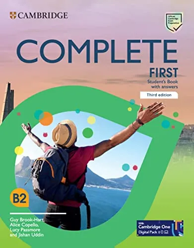Complete First: Third Edition - Student's Book mit Antworten - Lehrbuch Englisch mit Test und Train, Online-Praxis und verbessertem eBook für effektives Lernen und optimale Prüfungsvorbereitung.