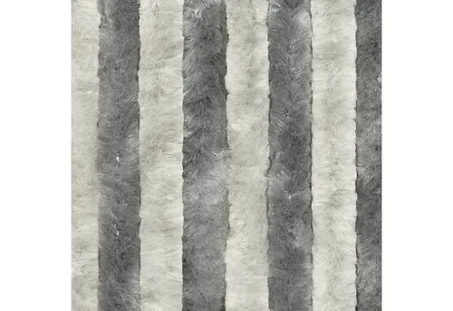 Moritz Flauschvorhang aus Chenille 56 x 185 cm hellgrau