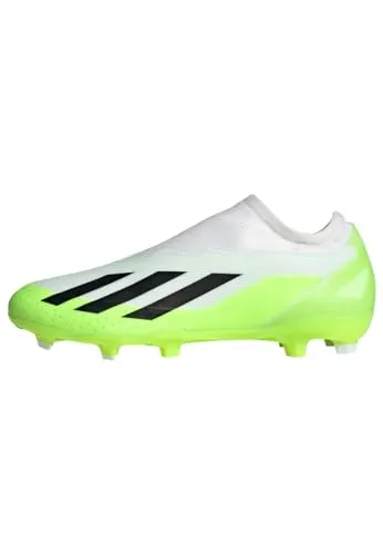Adidas X CRAZYFAST.3 LL FG - Weiss, - Fußballschuhe, ultra leicht für maximale Geschwindigkeit und Beschleunigung auf jedem Spielfeld.