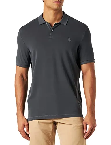 Marc O'Polo Herren Kurzarm-Poloshirt mit Stretch-Anteil - Poloshirts für Herren, aus 100% Bio-Baumwolle, kombinieren Eleganz mit hohem Tragekomfort und sind ideal für jede Gelegenheit.