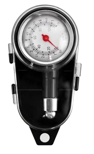 AMIO Reifendruckprüfer 01707 pneumatisch Metall