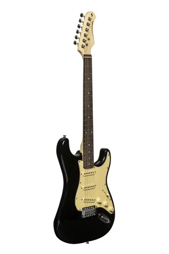 STD SERIE-S 30  E-Gitarre BLACK von Stagg