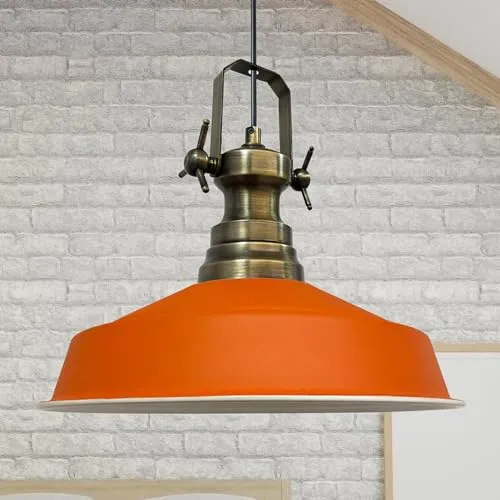 Bamyum Pendelleuchte Asletl in orange von Bamyum