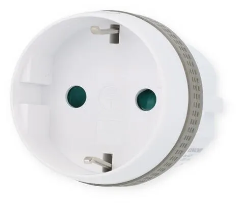 Rademacher DuoFern Zwischenstecker 9472-1 - Funkfähiger Schaltaktor für Licht und elektrische Verbraucher bis max. 1800W. Kompakt, einfach per App oder Sprachassistent steuerbar, ideal für Smart Home Lösungen.