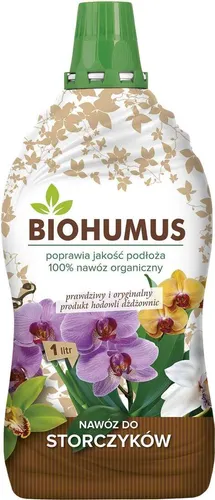 Biohumus-Dünger für Orchideen und Blühpflanzen 1l