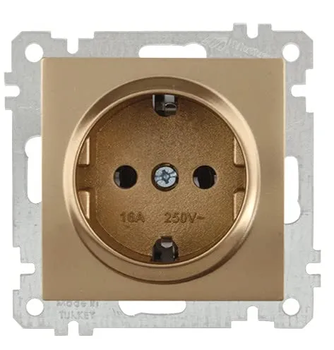 Steckdosen Gold von Mutlusan