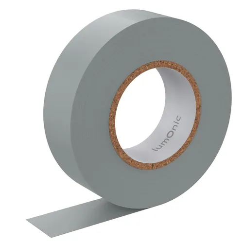 5x 20m PVC Isolierband 19mm Klebeband grau Isolierband Elektriker Bastler