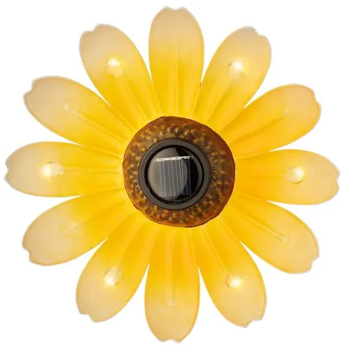Solar-LED-Blumen-Gartenleuchte, 14 x 4 cm, dekorativ
