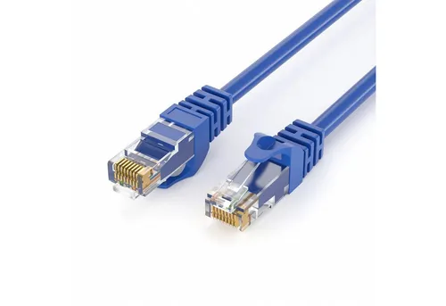 JAMEGA CAT 6 Patchkabel RJ45 Rohkabel LAN Kabel Ethernet Netzwerkkabel LAN-Kabel, CAT.6, RJ-45 Stecker (Ethernet) (500 cm)