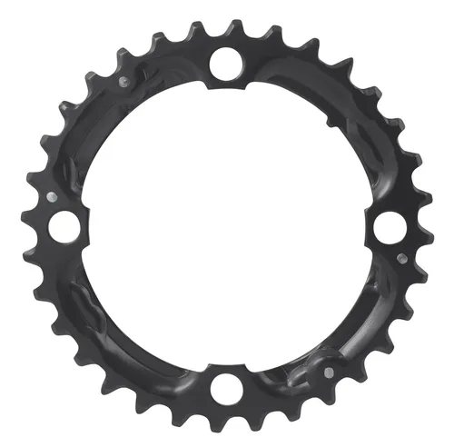 Kettenblatt 32 Zähne Cr-Mo, 10er, schwarz