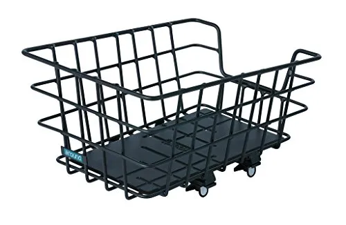 Around Unisex – Erwachsene College Hinterradkorb, Schwarz, Einheitsgröße