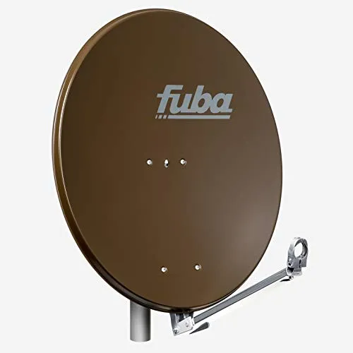 Fuba DAL 800 B Aluminium Satellitenschüssel 80cm - Hochwertige Sat-Antenne mit Klapptragarm - SAT-Antenne mit 80cm Durchmesser, klappbarem LNB-Feedarm für einfache Installation und exzellente Empfangsqualität, ideal für mobile Einsätze.