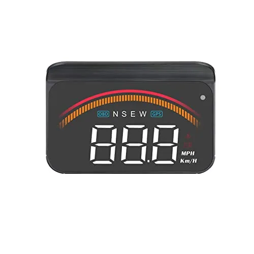 HUD GPS Display OBD Dual Interface Universal Digital Tachometer Km/h/MPH für alle Fahrzeuge