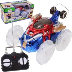 MalPplay Crazy Car mit Fernbedienung und LED-Licht RC Auto ferngesteuertes Fahrzeug ab 3 Jahren Geschenk für Kinder und Erwachsene