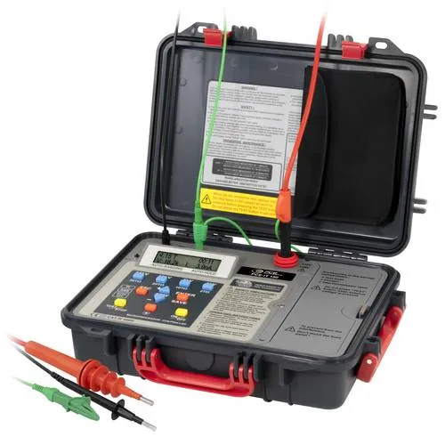 PCE Instruments PCE-IT 150 Isolationsmessgerät 30 TΩ - Schichtdickenmessgerät für Isolationsmessungen bis 15 kV, ideal für präzise Diagnosetests und robust in einem IP66 Koffer.