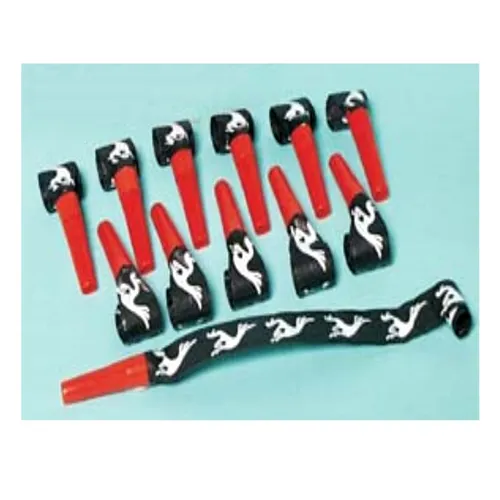 Luftrüssel Halloween 12er Set Tröten mit Geist Krachmacher Partyset 123403013