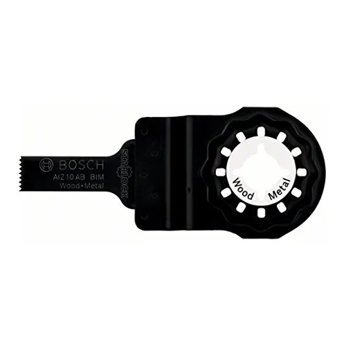 Bosch Professional 1x Tauchsägeblatt AIZ 10 AB Wood and Metal (für Holz und Metall, 10 x 20 mm, Zubehör Multifunktionswerkzeug)