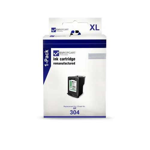 1x Patrone für HP 3700 3730 3732 304XL BK BLACK