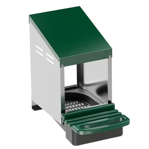 Fudajo Legenest mit Auffangschale 27 x 52 x 48 cm - Geflügelställe & Geflügelkäfige – Hygienisches Legenest mit Lüftungslöchern für optimale Luftzirkulation und einfache Reinigung, ideal für ein Huhn und platzsparend montierbar.