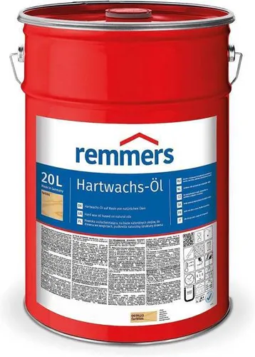 Remmers Hartwachs-Öl 20 L - Farbloses Fussbodenöl für langlebige Holzpflege - Holzpflege, Holzversiegler & Holzöl - Ideal für den Schutz und die Pflege von Holzböden, sorgt für eine strapazierfähige und natürliche Oberfläche.