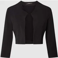 Vera Mont Bolero Black, Größe 46 - Funktionsjacke mit offener Vorderseite, aus elastischem Material-Mix für optimalen Tragekomfort und stilvolles Outfit.