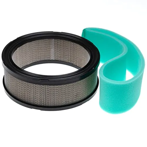 vhbw Filter-Set kompatibel mit John Deere ZTrak 400-Serie Rasenmäher-Motor - 2X Ersatz-Filter (1x Luftfilter, 1x Vorfilter)