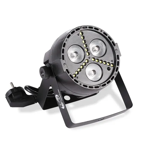 ETEC LED PAR Scheinwerfer Slim Spot FX-30 Strobo Effekt Blitzer SMD-LED DMX