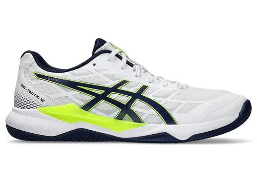 ASICS GEL-TACTIC 12 - Herren-Sportschuhe für Ballsportarten - Stabiler und flexibler Sportschuh mit atmungsaktivem Obermaterial und TPU TRUSSTIC Technologie für optimalen Halt und Beweglichkeit auf dem Platz.