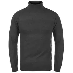 Indicode Rollkragenpullover IDErnetto Rollkragenpulli mit abgesetztem Strickmuster schwarz XXXL (60/62)