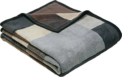 Erwin Müller Wohndecke Palermo, Kuscheldecke in grau von Erwin Müller