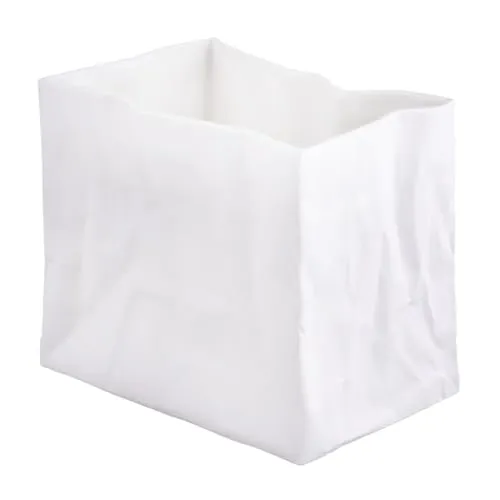 Räder Living Porzellantüte mittel 16,5x11,5x14,5cm in weiß von Räder