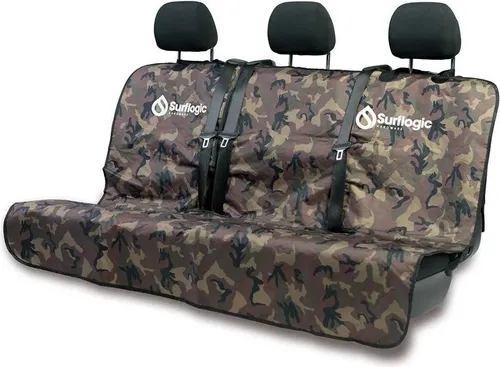 Surflogic Wasserdichte Autositzbezug Doppel Universal Braun Braun One Size