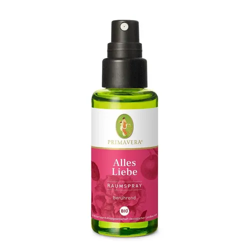 Primavera Alles Liebe Raumspray bio 50ml vegan von PRIMAVERA