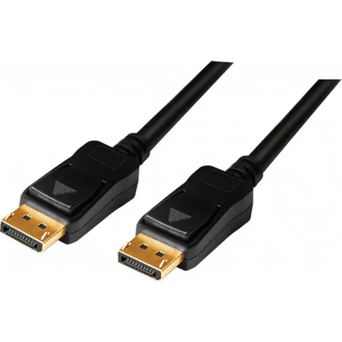 LogiLink CV0113 Aktives DisplayPort 1.2 Anschlusskabel, 15m - DisplayPort-Kabel für Ultra HD, 3D und 4K2K/60Hz - mit aktivem Chipsatz für stabile Signalübertragung und vergoldeten Kontakten für beste Bildqualität.