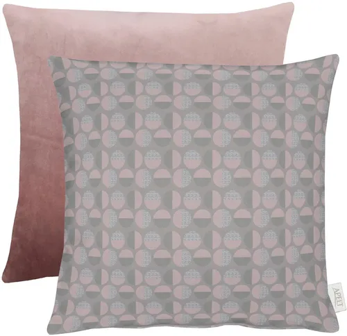APELT Dekokissen Swing - Wendekissenhülle aus hochwertigem Jacquardstoff - Dekokissen in modischem Scandi-Look, schadstoffgeprüft und made in Germany. Praktischer Reißverschluss und waschbar bei 30°C für einfache Pflege.