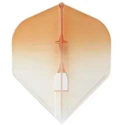L-Style - Two Tone Clear L1PRO Flights - Orange
