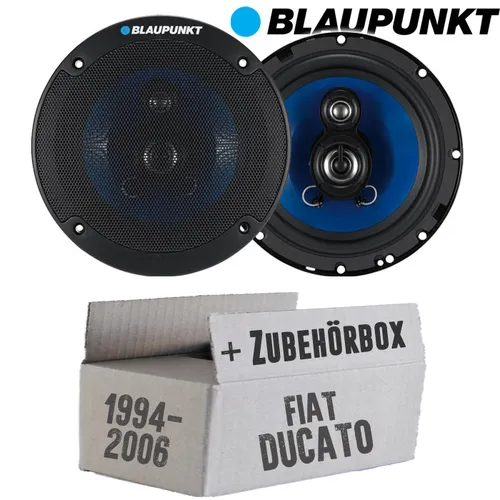 Blaupunkt 3-Wege Auto Einbauset Lautsprecher für Fiat Ducato 230 244