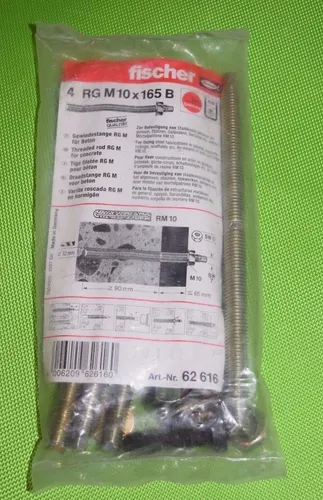 Fischer Gewindestange RG M 10 X 165 B (VE = 4 Stück) 62616 (525)