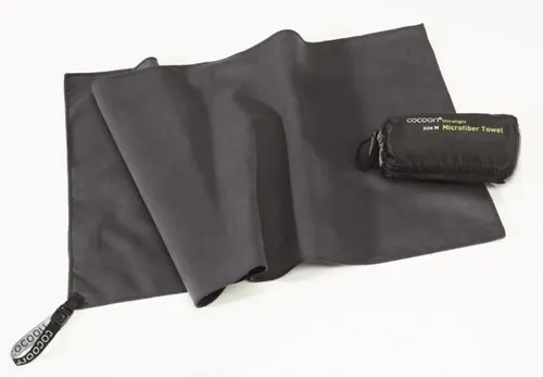 Cocoon Handtuch, Mikrofaser, 60x30cm, grau