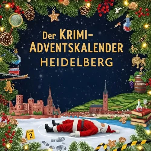 Der Krimi-Adventskalender Heidelberg: Mordsverdächtig in 24 Akten. Ein Fall in deiner Nähe
