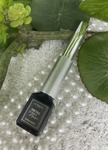 L’Oréal Loreal Le METAL Signature Eyeliner 12 Platinum Signature grau *neu*