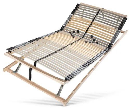 Lattenrost Luxus Star 42 KF von Beco - Hochwertiger Mehrzonenlattenrost mit 42 Leisten, manuell verstellbarem Kopf- und Fußteil, ideal für optimale Schlafposition und Komfort. Kompatibel mit verschiedenen Matratzenarten.