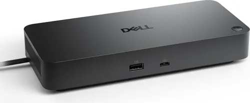 Dell Pro Dock WD25 - Vielseitige USB-C Dockingstation - Sonstige Dockingstation mit HDMI, 2 x DP und 130 Watt Leistung. Ideal für effizientes Arbeiten mit mehreren Monitoren und schneller Datenübertragung.