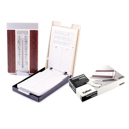 A-Z Schieber Kippen Offen Telefon Adresse Index Buch Lager bis Zu 400 Zahlen