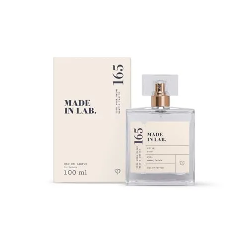 MADE IN LAB Nr.165 Parfum Damen, Elegante Eau de Parfüm für Frauen, feminin, intensiv, langanhaltender Duft | Duftnoten: Blumig | 100 ml