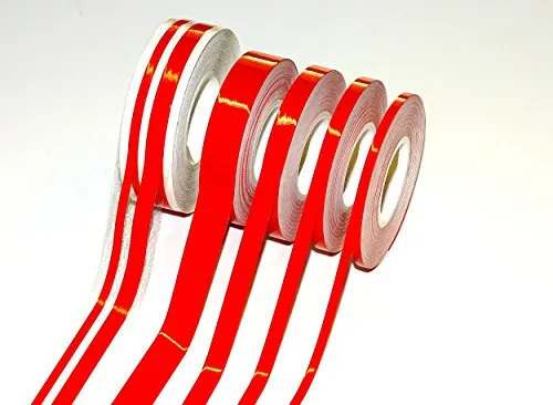 carstyling XXL Auto Zierstreifen Deco-Stripe rot 12 mm - DOPPELSTREIFEN für Ihr Fahrzeug - Auto Zierstreifen 'Deco-Stripe' rot 12 mm, witterungsbeständig und selbstklebend. Ideal zur individuellen Fahrzeuggestaltung und schneller Versand innerhalb 24 Stunden!