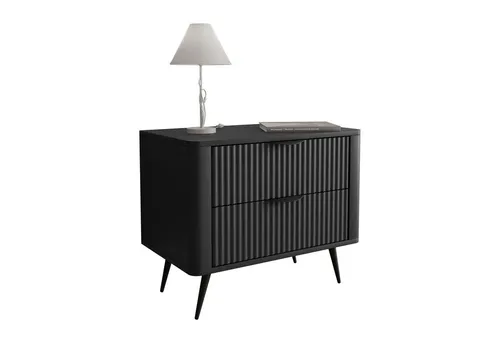 Lookway Nachttisch SCARLETT 2S in schwarz von Lookway