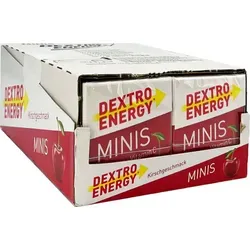 Dextro Energy Traubenzucker| 6 Packungen (6 x 50g) Traubenzucker Mini Kirsche