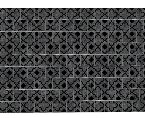 zaunzu Sichtschutzstreifen ORIENT - Bedruckter Sichtschutz 2,5m x 1,8m, (1 Rolle, Motivdruck Sichtschutzstreifen), Einfarbiger Druck für Doppelstabgitter