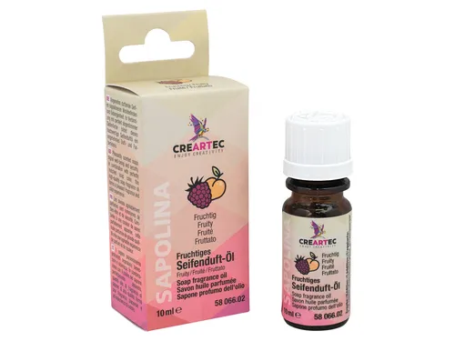 10ml CREARTEC Sapolina Seifenduftöl Früchte - für die eigene Seifenherstellung